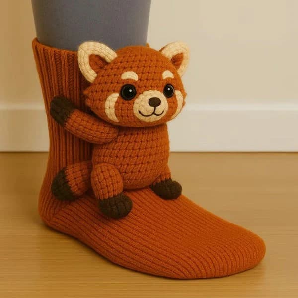 peugas.shop socks β Willow the Wolf design